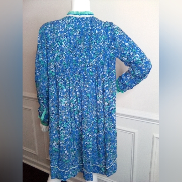 Poupette St. Barth Fringe Long Sleeve Dress - Picture 14 of 16